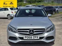 Used Mercedes C220 170 HP (125 kW) 2018 Silver Sedan