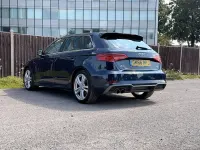 Used Audi A3 Sportback S-Line 190 HP (139 kW) 2016 Blue Hatchback