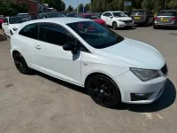 Used Seat Ibiza CUPRA 85 HP (62 kW) 2013 White Hatchback
