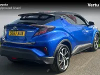 Used Toyota C-HR 122 HP (89 kW) 2017 Nebula blue bitone SUV