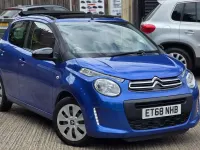 Used Citroën C1 Feel 2019 Blue Hatchback