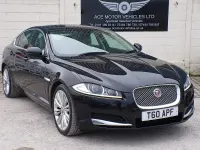 Käytetty Jaguar XF Portfolio 200 HP (147 kW) 2014 Musta Sedan