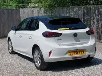Used Vauxhall Corsa Elite 100 HP (73 kW) 2020 White Hatchback