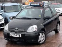 Used Toyota Yaris T3 65 HP (47 kW) 2005 Black Hatchback