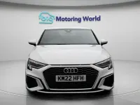 Begagnad Audi A3 Sportback S-Line 150 HK (110 kW) 2022 Vit Halvkombi