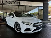 Used Mercedes A180 AMG Line Premium Plus 116 HP (85 kW) 2020 White Hatchback