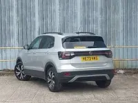 Gebraucht VW T-Cross Black Edition 110 PS (80 kW) 2024 Silber SUV