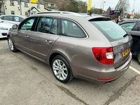 Used Skoda Superb SE 140 HP (102 kW) 2014 Mauve/purple Estate