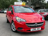 Used Vauxhall Corsa 90 HP (66 kW) 2015 Red Hatchback
