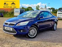 Used Ford Focus Cabriolet Convertible 99 HP (72 kW) 2008 Blue Cabriolet
