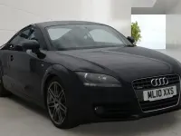 Used Audi TT S-Line 170 HP (125 kW) 2010 Black Coupe