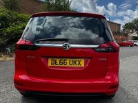 Used Vauxhall Zafira Design Edition 2016 Red MPV