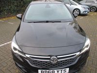 Used Vauxhall Astra Elite 150 HP (110 kW) 2018 Black Hatchback