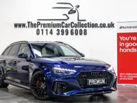 Used Audi RS4 Comfort 450 HP (330 kW) 2024 Navarra blue metallic Estate