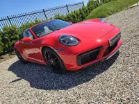 Used Porsche 992 2023 Red Cabriolet