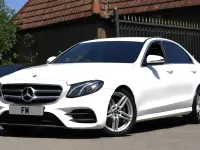 Used Mercedes E220 AMG line 194 HP (142 kW) 2019 White Sedan