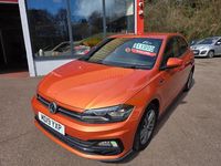 Begagnad VW Polo R-line 95 HK (69 kW) 2019 Orange Halvkombi