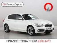 Used BMW 118 Sport Line 136 HP (100 kW) 2019 White Hatchback