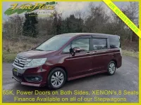 Używany Honda Stepwgn 2013 Czerwony Minivan