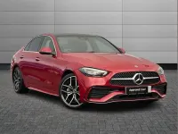Used Mercedes C220 AMG Line Premium Plus 196 HP (144 kW) 2025 Red Sedan