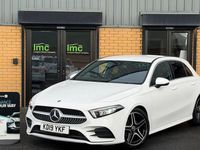 Used Mercedes A200 AMG line 163 HP (119 kW) 2019 White Hatchback