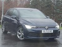 Used VW Golf VII R-line 150 HP (110 kW) 2021 Blue Hatchback