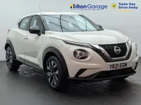 Used Nissan Juke Acenta 117 HP (86 kW) 2021 White SUV