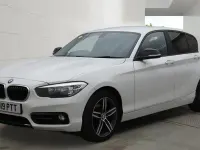 Used BMW 118 Sport Line 2019 White Hatchback