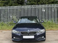 Begagnad BMW 420 Luxury Line 2017 Blå Sportkupé