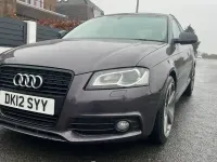 Second-hand Audi A3 Sportback Black Edition 140 CP (102 kW) 2012 Gri Hatchback