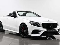 Used Mercedes E220 AMG line 194 HP (142 kW) 2018 White Cabriolet