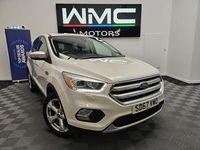 Used Ford Kuga Titanium 150 HP (110 kW) 2017 White SUV