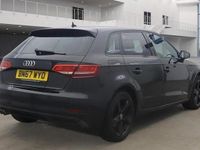 Used Audi A3 Sport 150 HP (110 kW) 2017 Phantom black Hatchback