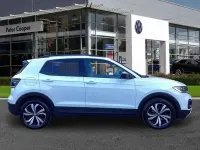 Second-hand VW T-Cross Black Edition 95 CP (69 kW) 2023 Alb SUV