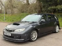 Begagnad Subaru Impreza 2008 Grå Halvkombi