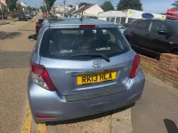 Used Toyota Yaris 2013 Blue Hatchback