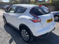 Used Nissan Juke Tekna 110 HP (80 kW) 2017 White SUV
