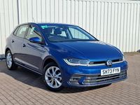Käytetty VW Polo Style 95 HP (69 kW) 2023 Sininen Viistoperä