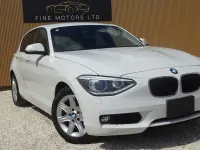 Used BMW 116 Sport Line 2014 White Hatchback