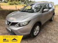 Used Nissan Qashqai Acenta 110 HP (80 kW) 2015 Silver SUV