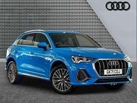 Used Audi Q3 S-Line 148 HP (108 kW) 2021 Blue SUV