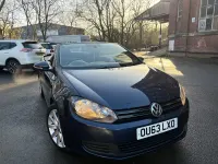 Used VW Golf Cabriolet S 2013 Blue Cabriolet