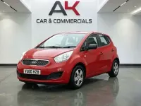 Used Kia Venga 89 HP (65 kW) 2010 Red Hatchback