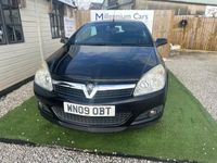 Used Vauxhall Astra Cabriolet 2009 Black Cabriolet