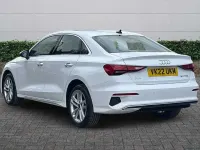 Used Audi A3 Sport 110 HP (80 kW) 2022 Ibis white Sedan