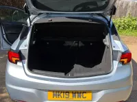 Used Vauxhall Astra Elite 150 HP (110 kW) 2019 Silver Hatchback