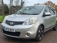 Used Nissan Note N-TEC 110 HP (80 kW) 2013 Silver Hatchback