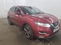 Used Nissan Qashqai N-Connecta 2018 Red SUV