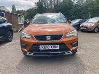 Used Seat Ateca Ecomotive 115 HP (84 kW) 2018 Orange SUV