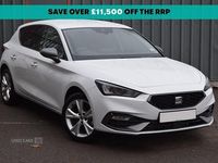 New Seat Leon FR 200 HP (147 kW) 2025 White Hatchback